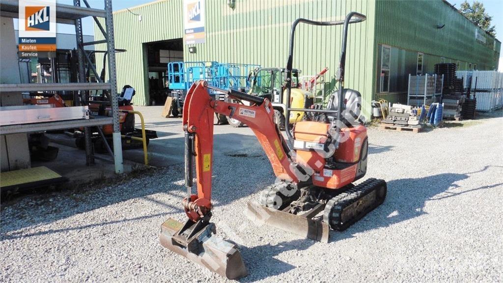 Kubota U 10-3 Mini ekskavatori < 7 t