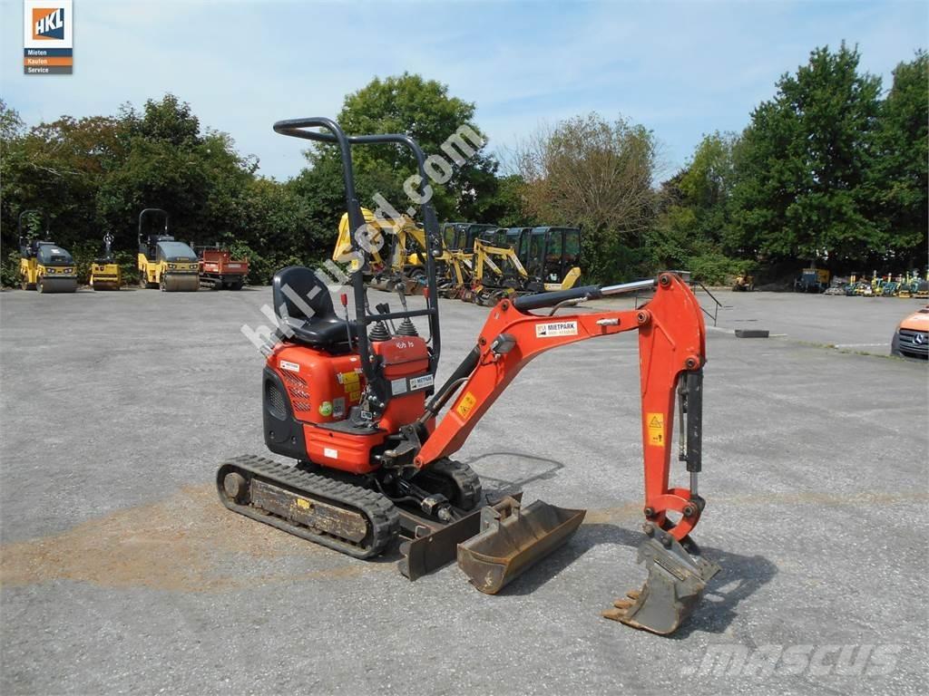 Kubota U 10-3 Mini ekskavatori < 7 t