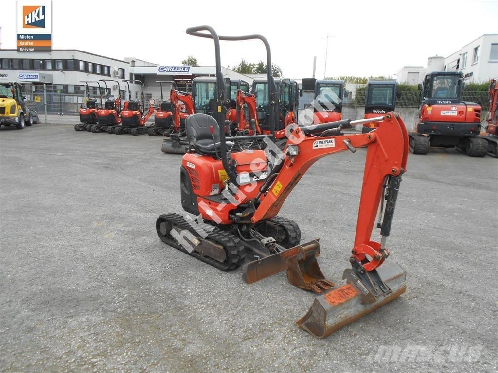 Kubota U 10-3 Mini ekskavatori < 7 t