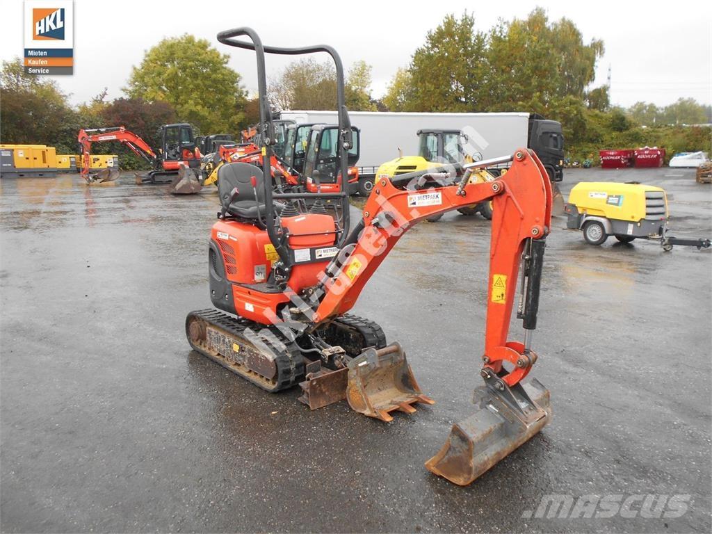 Kubota U 10-3 Mini ekskavatori < 7 t
