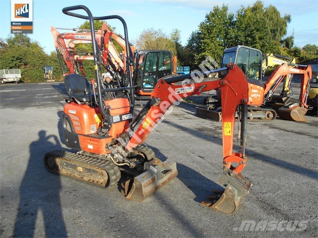 Kubota U 10-3 Mini ekskavatori < 7 t