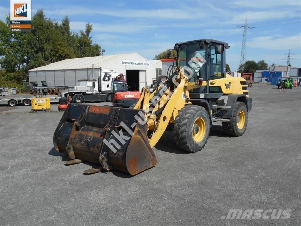 Yanmar V 120 Iekrāvēji uz riteņiem
