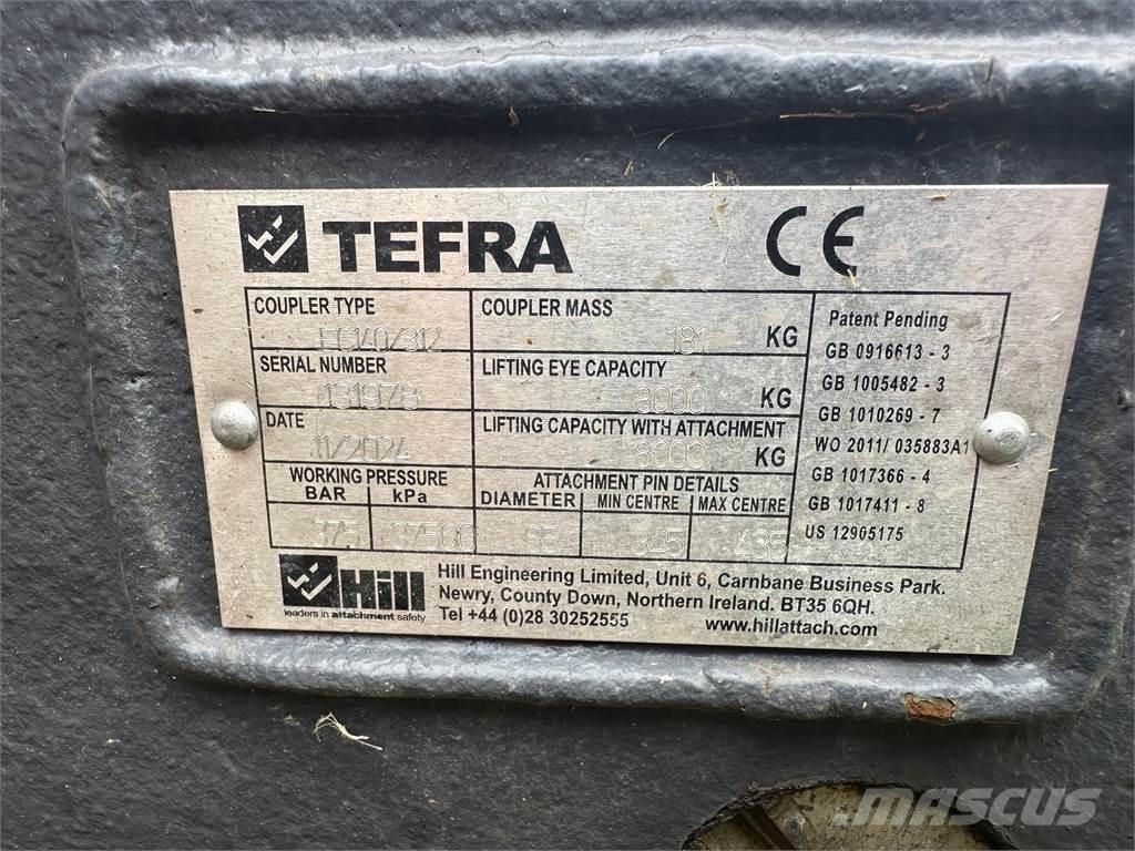  Tefra quick hitch Būvniecība- Citi