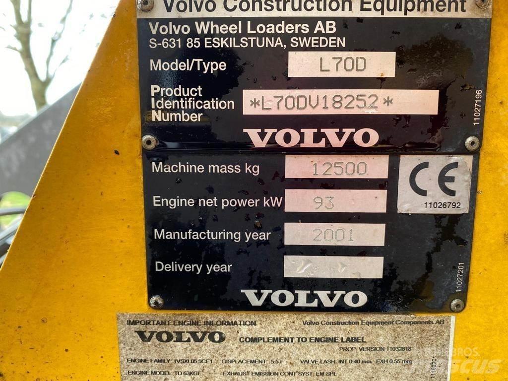 Volvo L70D Iekrāvēji uz riteņiem