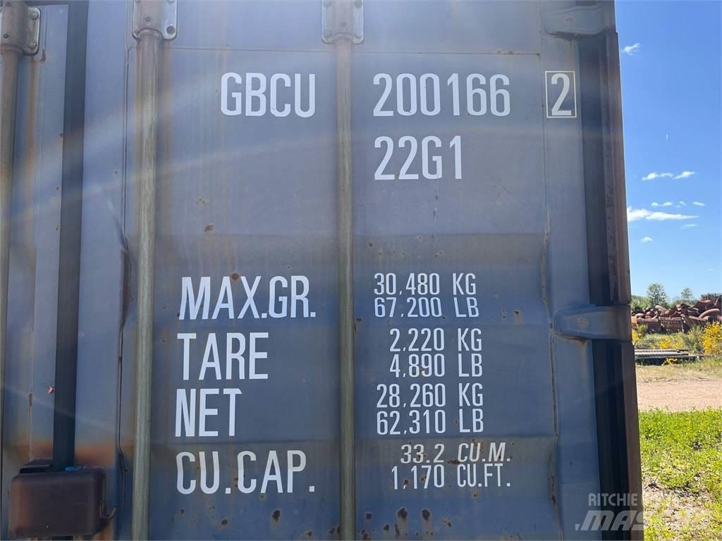  20FT Container Uzglabāšanas konteineri