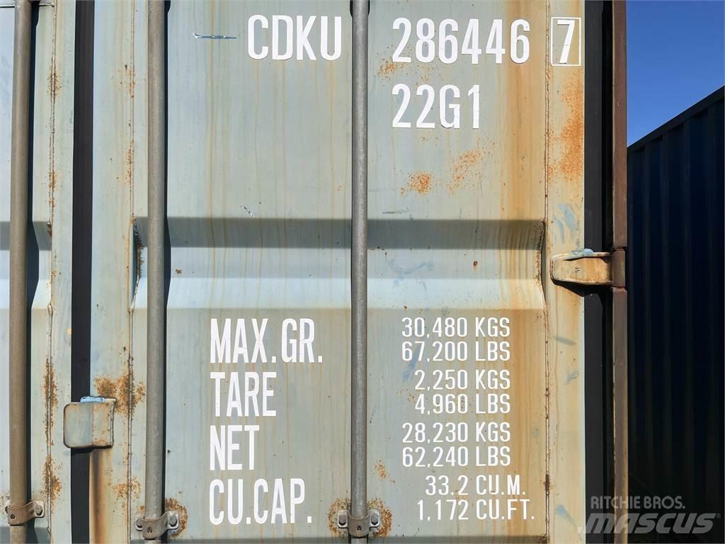  20FT Container Uzglabāšanas konteineri