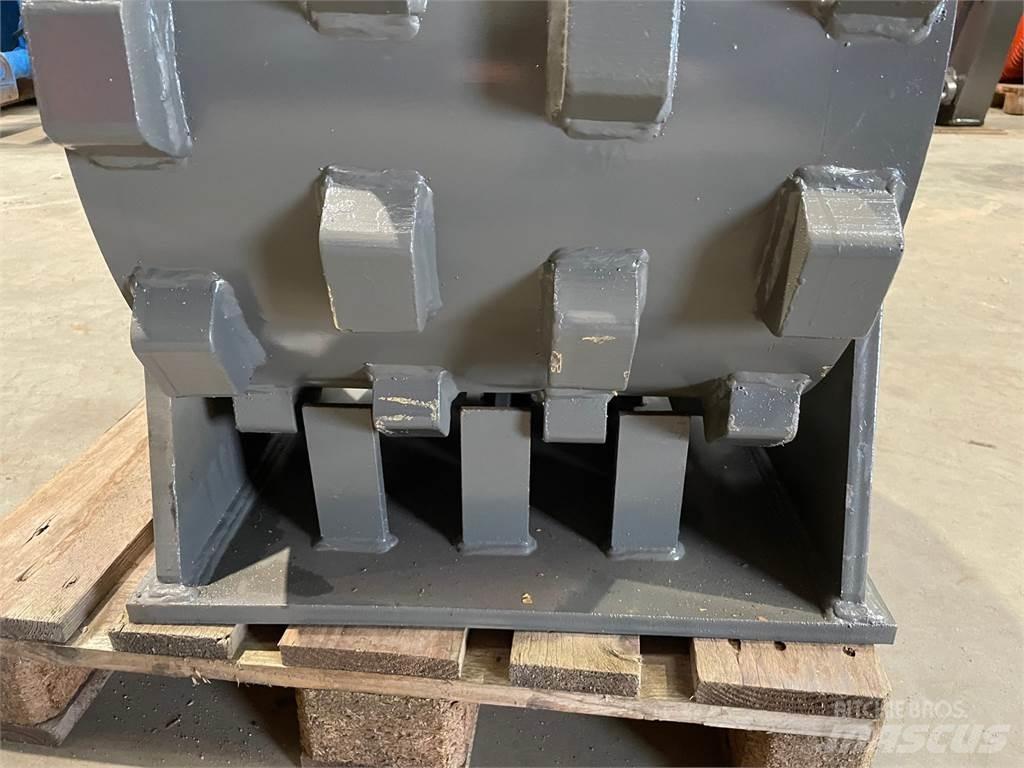  470 mm Kompaktorhjul Pneimatiskie veltņi
