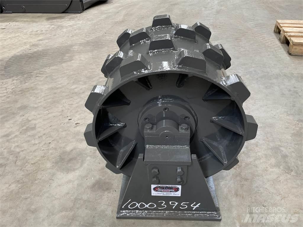  470 mm kompaktorhjul Pneimatiskie veltņi