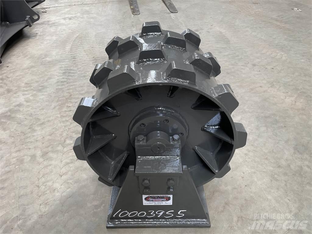  470 mm kompaktorhjul Pneimatiskie veltņi