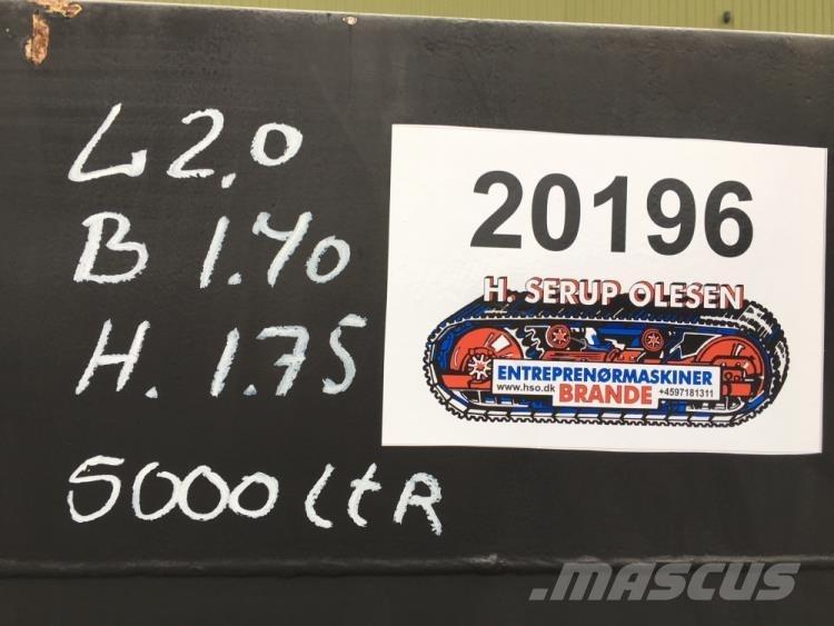  5000 Ltr. Tank Citas sastāvdaļas