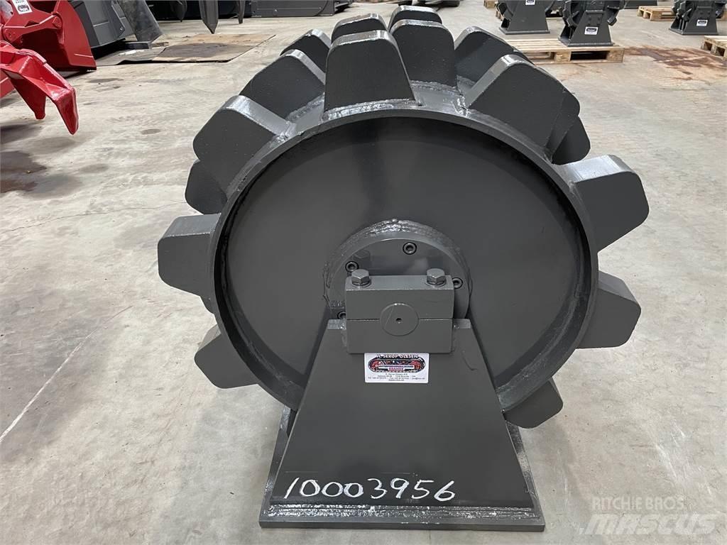  570 mm kompaktorhjul Pneimatiskie veltņi