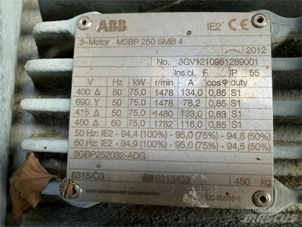  75 kW ABB el-motor Dzinēji