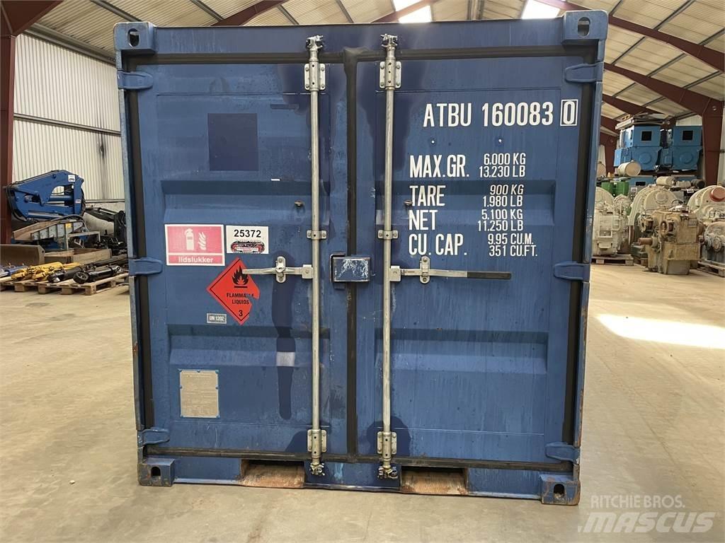  8FT container Uzglabāšanas konteineri