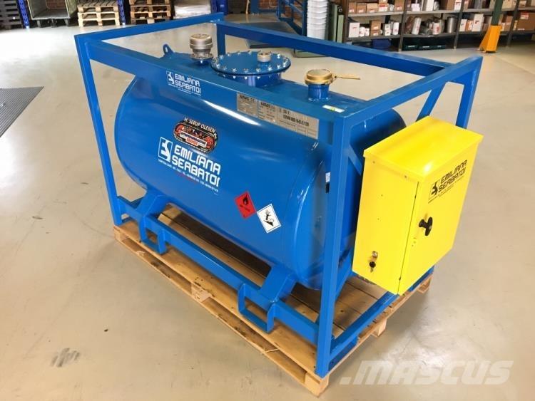  910 Ltr. Dieseltank Citas sastāvdaļas