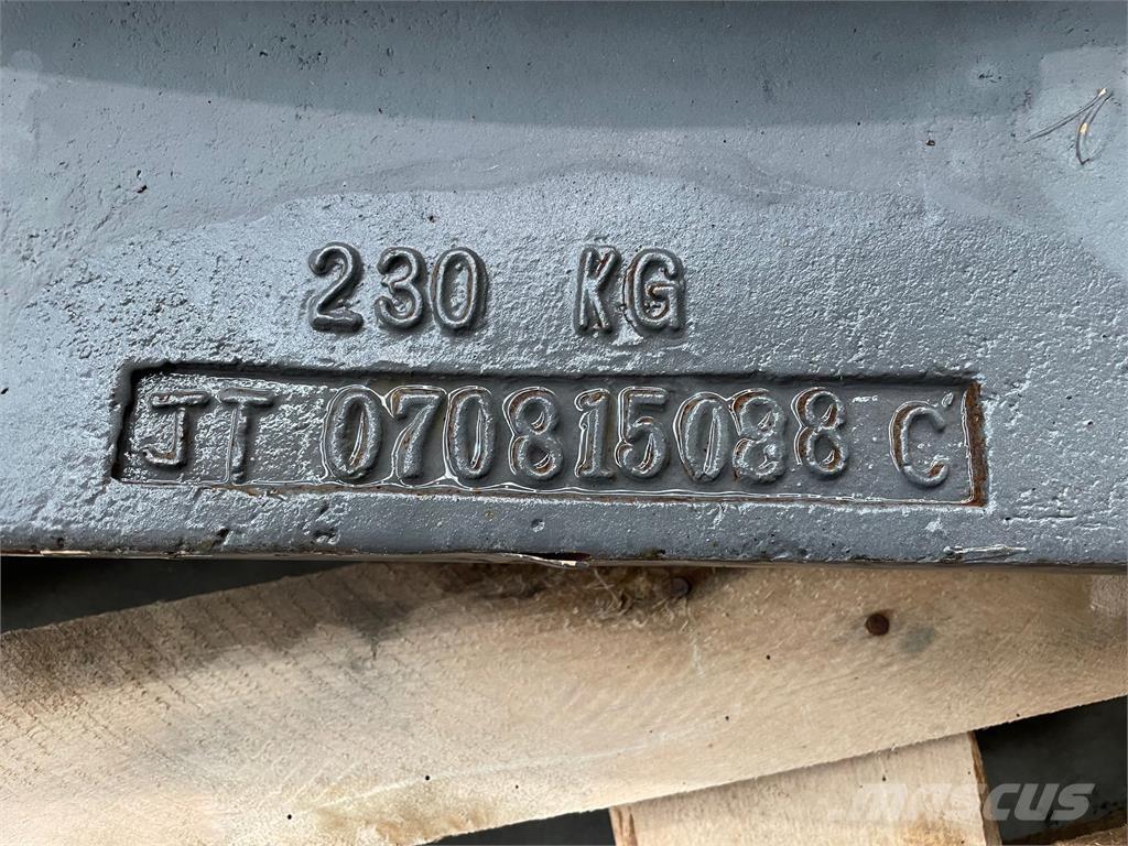  Ballastklods ex. Volvo EC88 Citas sastāvdaļas