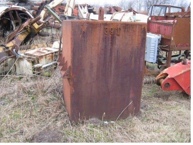  Ballastvægt 1 stk. - 3900 kg Pacēlāju/krānu aprīkojums