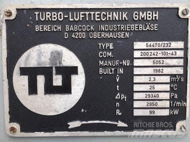  Blæser/suger fabr. TLT Būvniecība- Citi