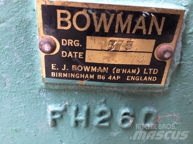 Bowman FH260 Varmeveksler Būvniecība- Citi
