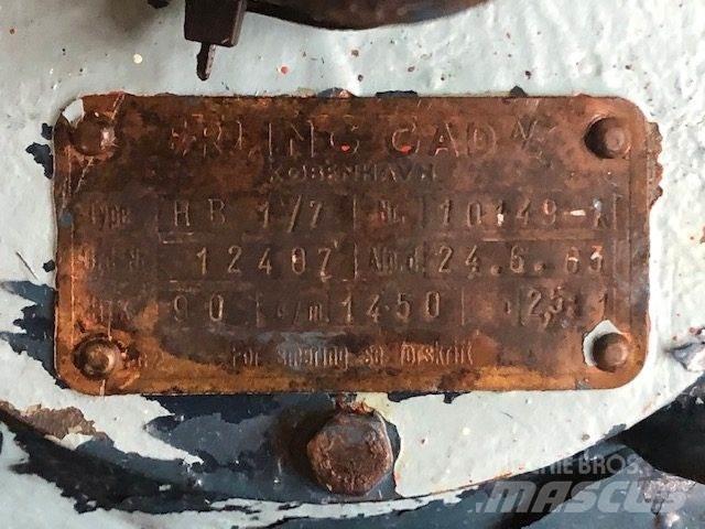  CAD Type HB 1/7 Pārnesumkārbas