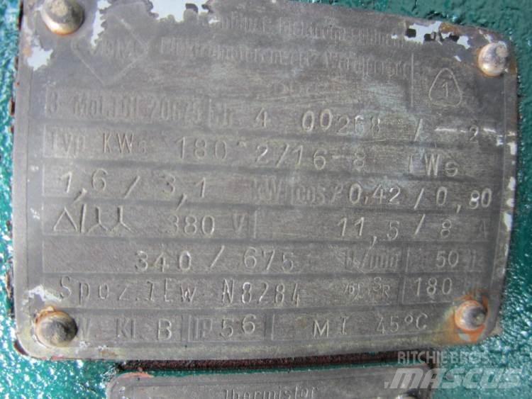  Capstan spil VEB 1AVSP2 Pacēlāji, vinčas un materiālu lifti