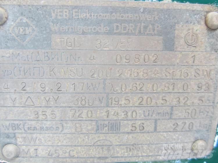  Capstan spil VEB TGL 32755 Pacēlāji, vinčas un materiālu lifti