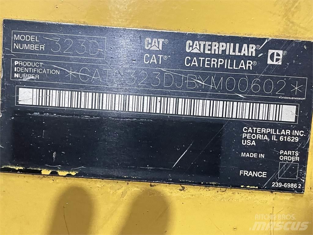 CAT 323D monobom Citas sastāvdaļas