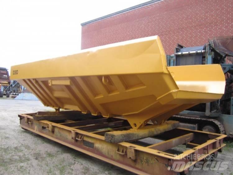 CAT D350D dumperkasse, brugt Mini pašizgāzēji
