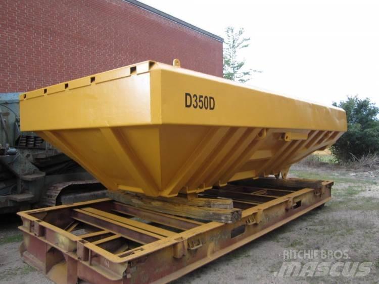 CAT D350D dumperkasse, brugt Mini pašizgāzēji