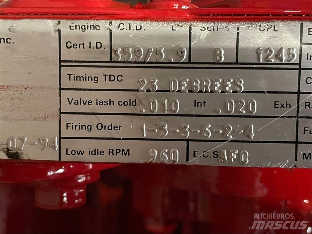 Cummins 6BT5,9-C motor Dzinēji
