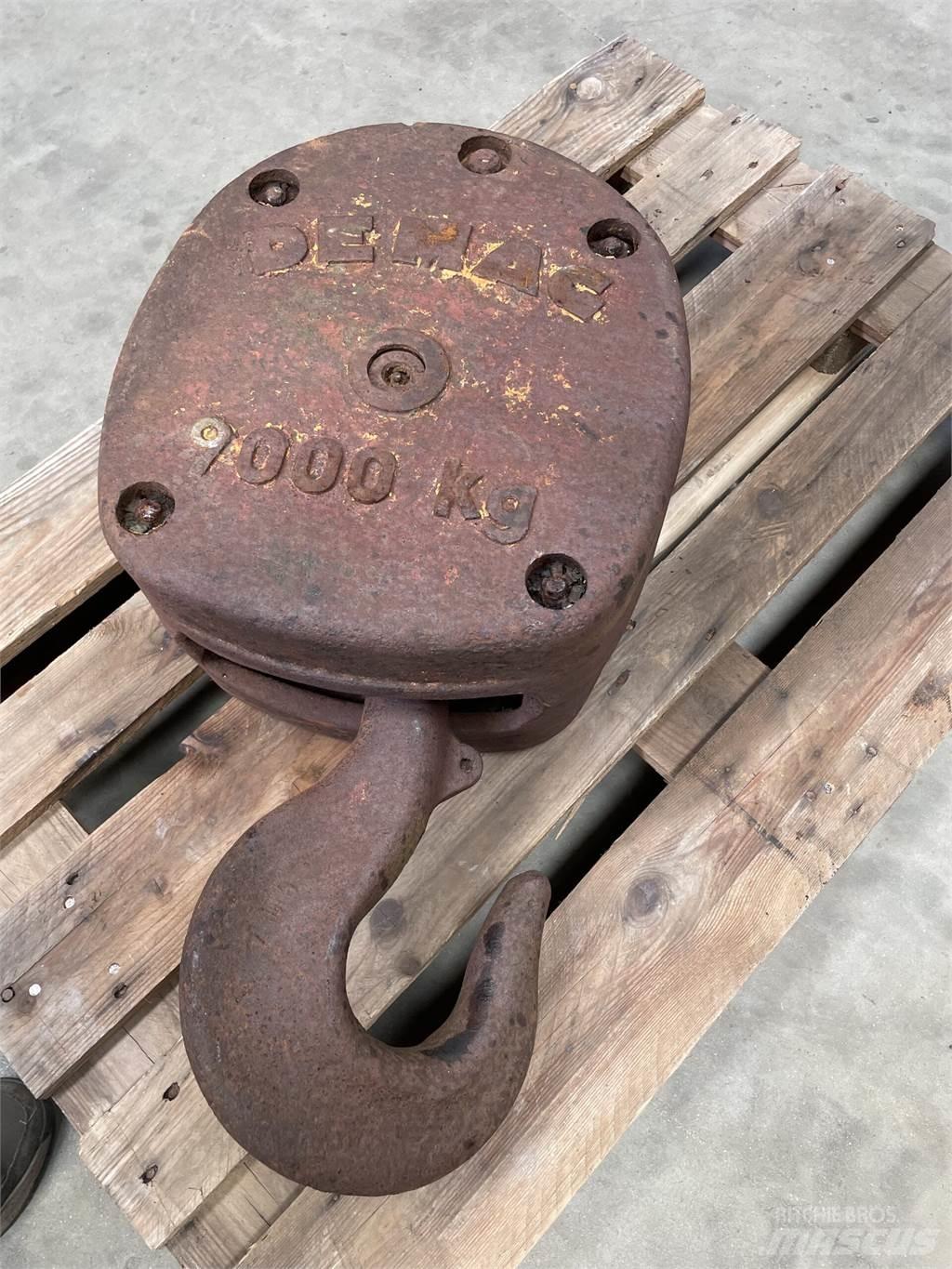 Demag løfteblok - 9000 kg Pacēlāju/krānu aprīkojums