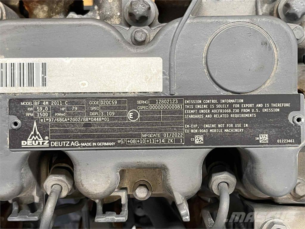 Deutz BF 4M 2011 C motor Dzinēji