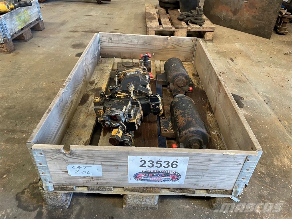  Diverse dele ex. Cat 206 Hidraulika