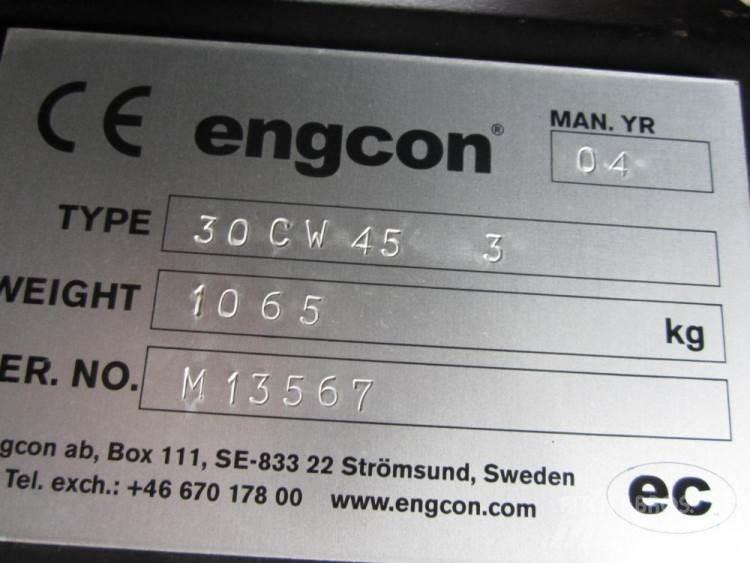 Engcon EC30 tiltrotator Ātrie savienotāji