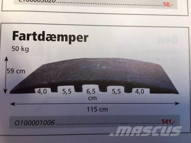  Fartdæmpere - 26 stk. Citas sastāvdaļas