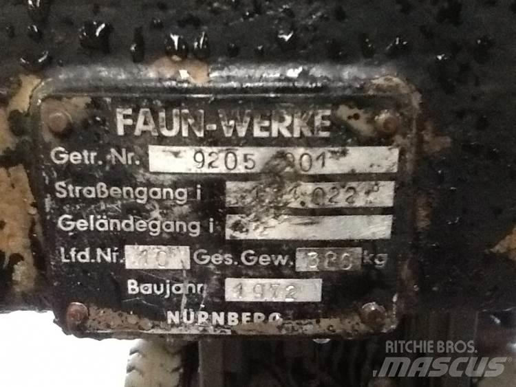 Faun gear til twin motor Pārnesumkārbas