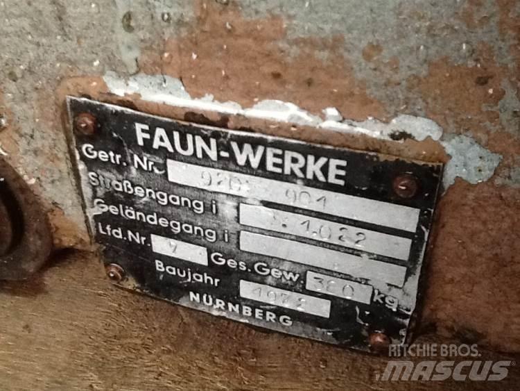 Faun gear til twin motor Pārnesumkārbas