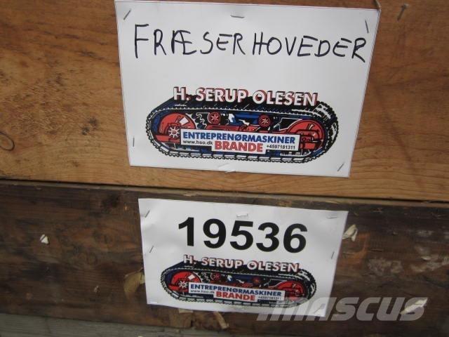  Fræsehoveder, diverse Citas sastāvdaļas