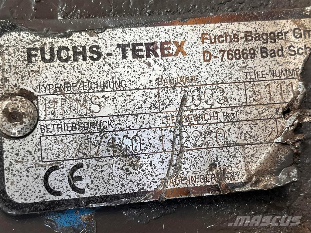  Fuchs-Terex HDMS polygrab Satvērējs