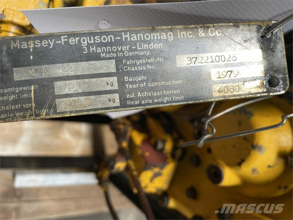 Hanomag 22C transmission Transmisija