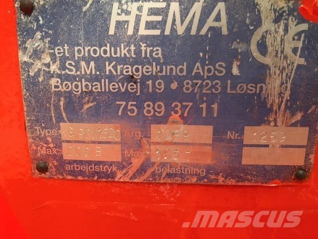 Hema KG90/1500 lossegrab Pašgrābji