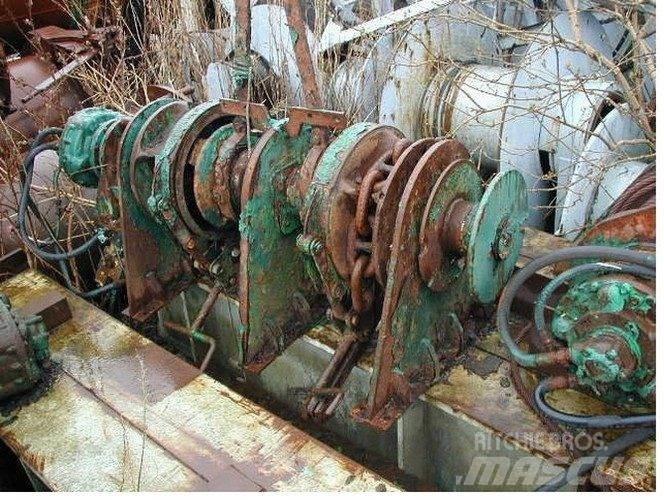  Hydr. ankerspil Pacēlāji, vinčas un materiālu lifti