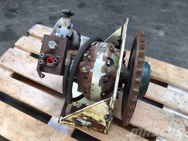  Hydr. motor med planetgear Pārnesumkārbas