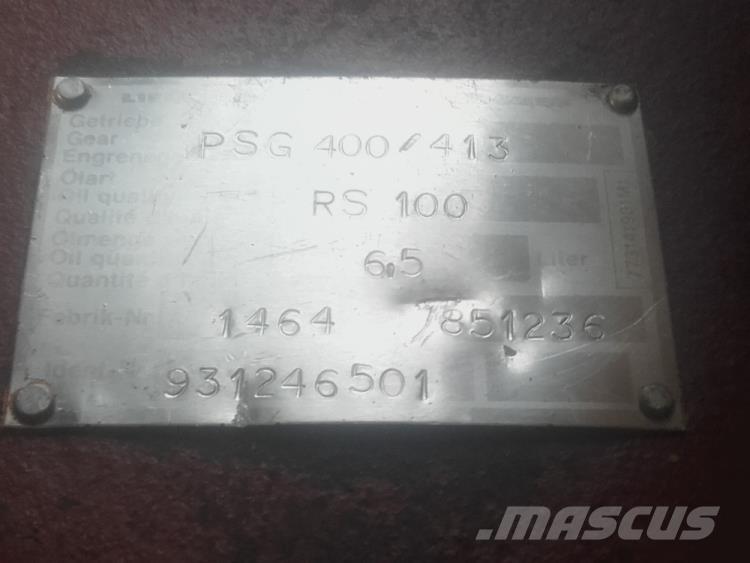 Liebherr R932 Krøjegear Transmisija