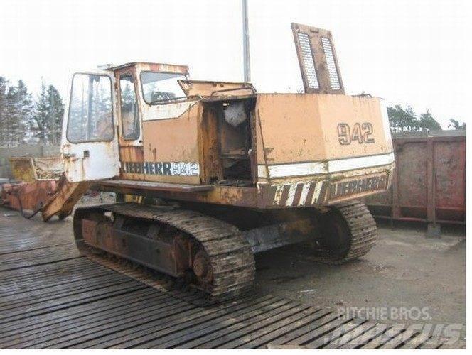 Liebherr R942 - til ophug Kāpurķēžu ekskavatori