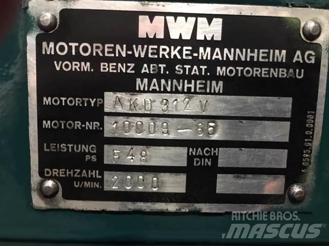 MWM KAD 312V motor Dzinēji