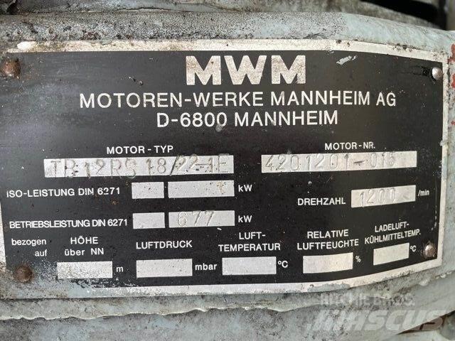 MWM TB12RS 18/22-1E motor Dzinēji