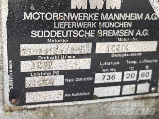 MWM TRHS 518V16-31E motor Dzinēji
