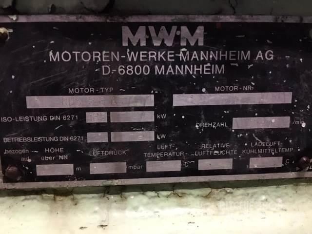 MWM type RHS518A motor Dzinēji