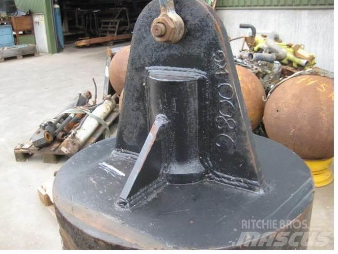  Nedbrydningskugle 2800 kg Celtniecības drupinātāji