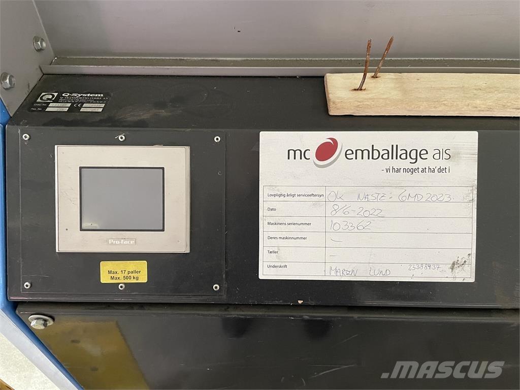  PallEvator pallemagasin Citas sastāvdaļas